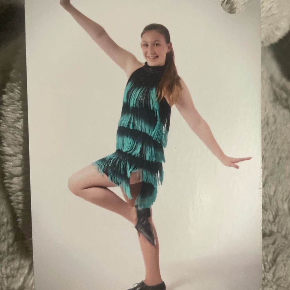 Large Adult Weissman Dance Costume with a flapper feel.
